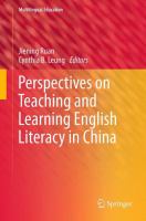 Perspectives on teaching and learning English literacy in China /