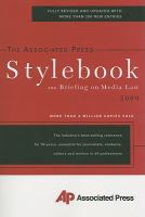 Associated Press 2009 stylebook and briefing on media law