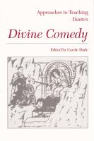 Approaches to teaching Dante's Divine comedy /