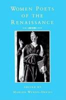 Women poets of the Renaissance /