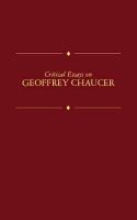 Critical essays on Geoffrey Chaucer /