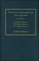 The Penn commentary on Piers Plowman.