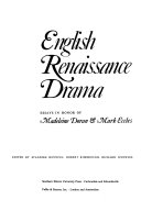 English Renaissance drama : essays in honor of Madeleine Doran & Mark Eccles /