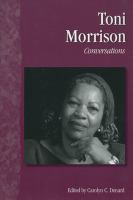 Toni Morrison : conversations /