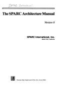 The SPARC architecture manual : version 8 /