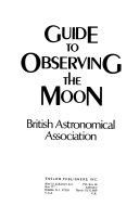 Guide to observing the moon /