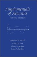 Fundamentals of acoustics /