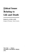 Ethical issues relating to life and death /
