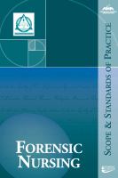 Forensic nursing : scope and standards of practice /
