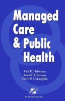 Managed care and public health /