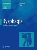 Dysphagia : diagnosis and treatment /