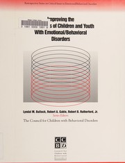 Improving the social skills of children and youth with emotional/behavioral disorders /