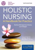 Holistic nursing : a handbook for practice /