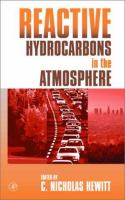 Reactive hydrocarbons in the atmosphere /