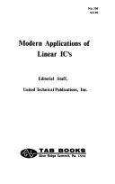Modern applications of linear IC's