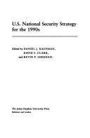 U.S. national security strategy for the 1990s /