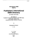 Publishers' international ISBN directory /