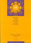 Library of Congress classification. M. Music, books on music /