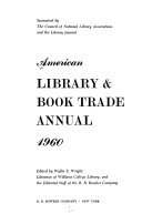 American library and book trade annual.