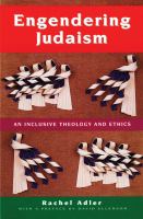 Engendering Judaism : an inclusive theology and ethics /