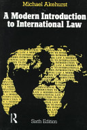 A modern introduction to international law /