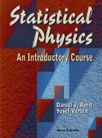 Statistical physics : an introductory course /