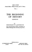 The beginning of history: Genesis.