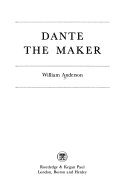 Dante the maker /