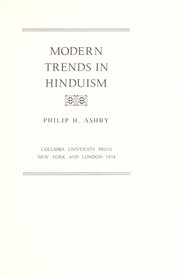 Modern trends in Hinduism