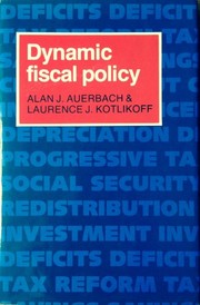 Dynamic fiscal policy /
