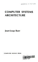 Computer systems architecture /