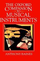 The Oxford companion to musical instruments /