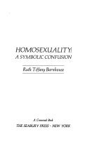 Homosexuality : a symbolic confusion /