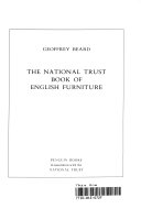 The National Trust book of English furniture /