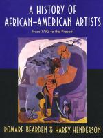 A history of African-American artists : from 1792 to the present /