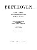 Romanzen : für Violine und Orchester /