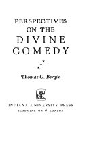 Perspectives on the Divine comedy