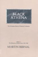 Black Athena : the Afroasiatic roots of classical civilization /