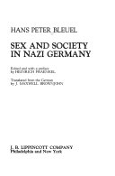 Sex and society in Nazi Germany.