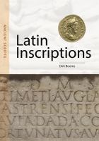 Latin inscriptions /