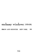 Chile through embassy windows, 1939-1953.