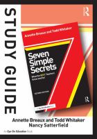 Study guide, seven simple secrets : what the BEST teachers know and do! /