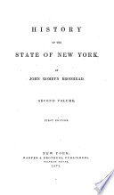 History of the state of New York.
