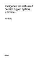 Management information and decision support systems in libraries /