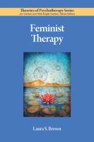 Feminist therapy /