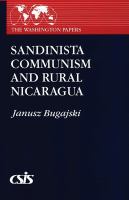 Sandinista communism and rural Nicaragua /