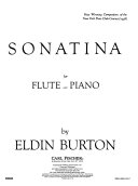 Sonatina for flute and piano.