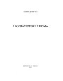 I Poniatowski e Roma.