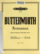 Romanza : horn and strings (double bass ad lib.) /
