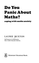 Do you panic about maths? : coping with maths anxiety /